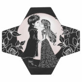 Gothique Emo Enfants Kiss Valentine's Day (Plat)