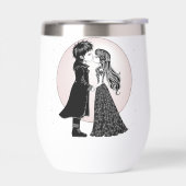 Gothique Emo Enfants Kiss Valentine's Day (Gauche)