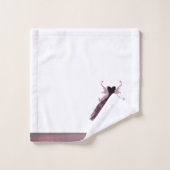 Gothique Fairy Fuchsia Gown | Punk Rock rose Magen (Gant de toilette)