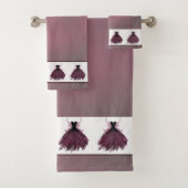 Gothique Fairy Fuchsia Gown | Punk Rock rose Magen (En situation)