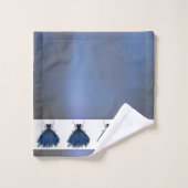 Gothique Fairy Navy Gown | Fleur bleue de Cobalt p (Gant de toilette)