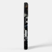 Gothique Floral iPhone 16 Coque (Verso / Droite)