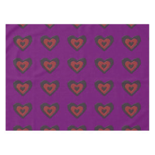 Gothique Fondre Amour Coeur Nappe