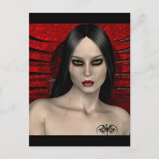Gothique Girls No Turback carte postale (Devant)
