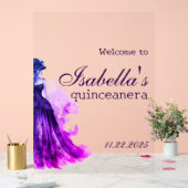 Gothique Glam Quince violet (Mariage)