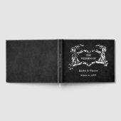 Gothique Halloween mariage livre d'invité (Complet)