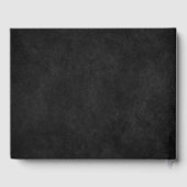 Gothique Halloween mariage livre d'invité (Verso)