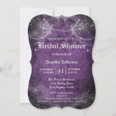 Gothique Halloween Nuptiale Douche Invitation (Devant)