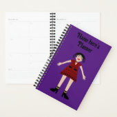 Gothique Halloween Vampire Lady Custom (Devant avec enveloppe)