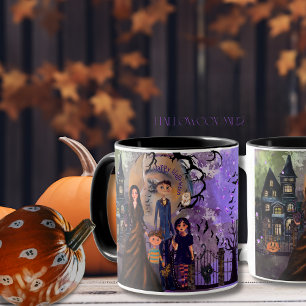 Gothique Haunted Maison Halloween Mug