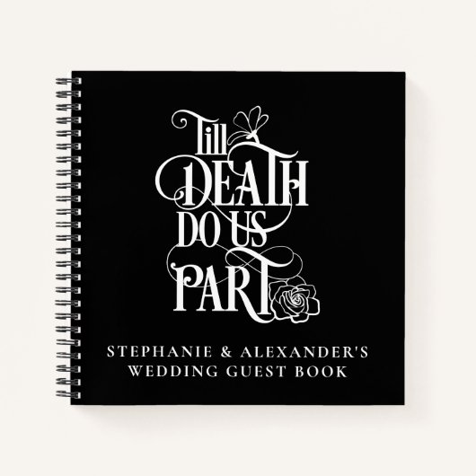 Gothique Jusqu'à la mort Do Us Part Mariage livre  (Devant)