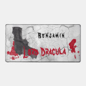 Gothique Lord Dracula Vampire Desk Mat (Recto)