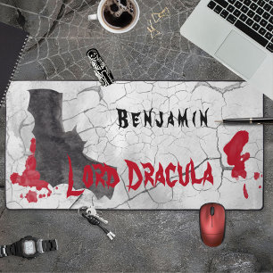 Gothique Lord Dracula Vampire Desk Mat