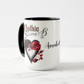 Gothique Love Mug (Devant gauche)