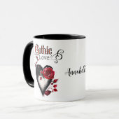 Gothique Love Mug (Devant gauche)