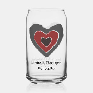 Gothique Melting Amour Coeur Personnalisé Mariage