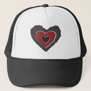Gothique Melting Love Casquette de coeur