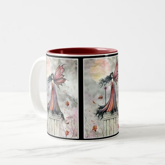 Gothique Mug fée d'automne par Molly Harrison (Devant gauche)