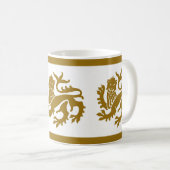 Gothique Or Lions Revival Mug (Devant droit)