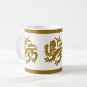 Gothique Or Lions Revival Mug (Devant gauche)