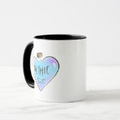 Gothique ou Go Home Mug (violet/bleu) (Devant gauche)