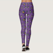 💜 Gothique pourpre Frankenstein Leggings 🕸️ 🦇 (Dos)