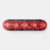 Gothique Punk Skulls Skateboard Deck (Horz)