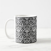 Gothique Revival Floral Café Mug (Gauche)