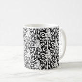 Gothique Revival Lions café Mug (Devant droit)