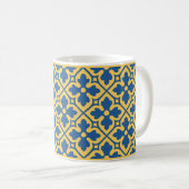Gothique Revival Quatrefoil Café Mug (Devant droit)