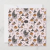 Gothique rose victorien Carte de remerciements de  (Dos)