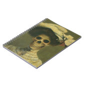 Gothique Squelette Lady Carnet (Côté gauche)