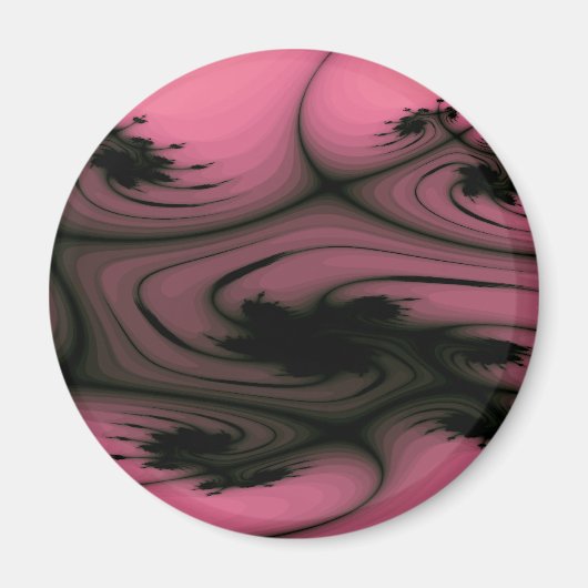 Gothique Swirls Magnet (Devant)