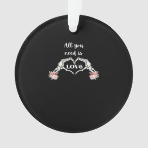 Gothique Valentines Classique - Squelette Mains Co