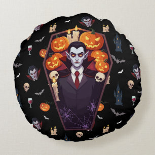 🧛 ♂️ gothique Vampire Halloween Coussin noir 🎃