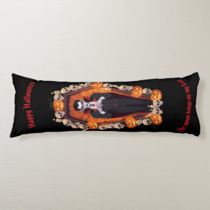 🧛 ♂️ gothique Vampire Halloween Coussin noir 🎃