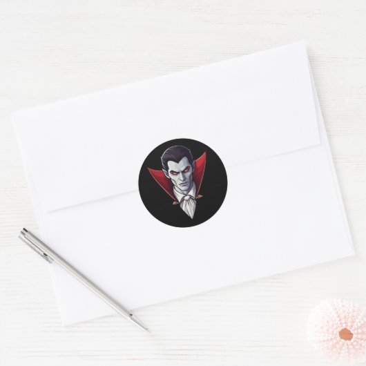 🦇 gothique Vampire Sticker noir 🖤 🎃 (Enveloppe)