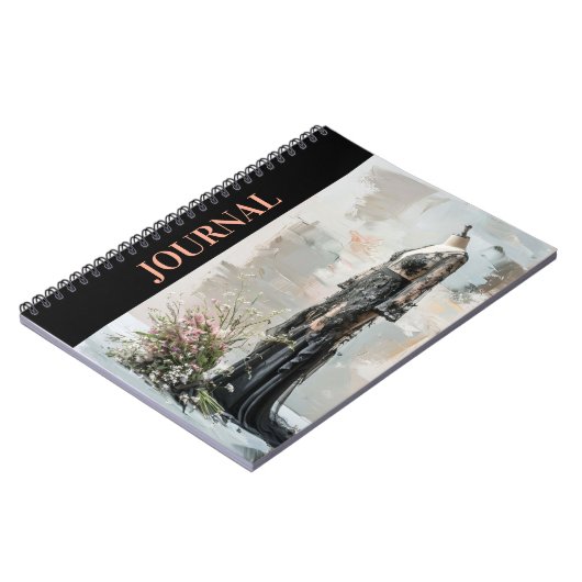 Gothique Victorien LBD Little Black Dress Journal (Côté gauche)