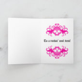 Gothisch Gefeliciteerd Kaart (Binnen)