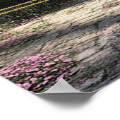 Gothische bloementuin bruiloft welkomstbord poster (Hoek)