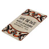 Gothische cirkels sparen de Magnet van de Datum, O Magneet (Linkerzijde)