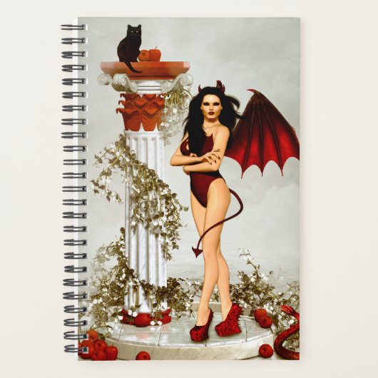 Gothische Duivelin Verleiding Planner (Voorkant)