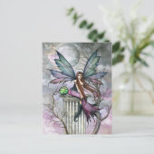 Gothische Fantasy Fee Kunst Ansichtskaart Briefkaart (Staand voorkant)