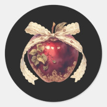 Gothische Gifappel Donkere Romantiek Halloween