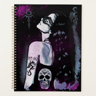 Gothische Hekserij Planner | Draken Tatoeage Runen