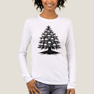 Gothische Kerstboom II Tri-Blend Shirt