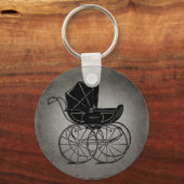 Gothische kinderwagen sleutelhanger (Voorkant)