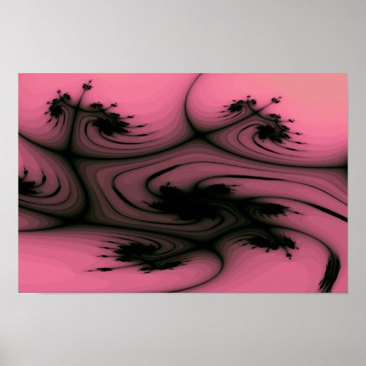 Gothische Krullen Print (Voorkant)