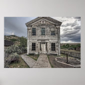 GOTHISCHE LODGE EN SCHOOL - BANNACK MONTANA POSTER (Voorkant)