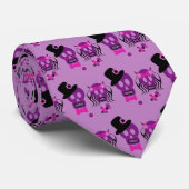 GOTHISCHE MANNEN SCHULDIGE MODE - NECKTIES - WEDDI STROPDAS (Opgerold)